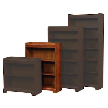 45" Open Bookcase